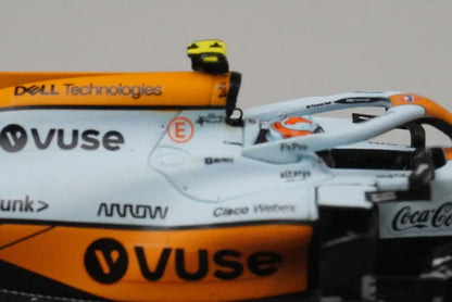 1:43 SPARK S7679 McLaren MCL35M Monaco GP L.Norris 2021 #4 GULF