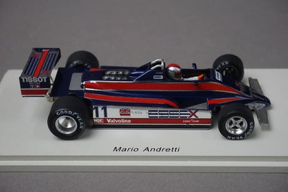 1:43 Spark S4285 Lotus 81 Monaco GP 1980 #11 M. Andretti model car