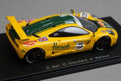 1:43 Spark S4404 McLaren F1 GTR Le Mans 6th Place 1996 #29 model car