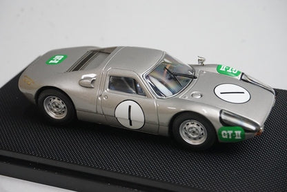 1:43 EBBRO 43725 Porsche 904 Carrera GTS Japan GP 1964 #1 Silver