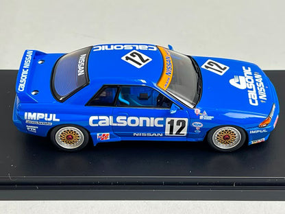 1:43 HPI 8023 Nissan CALSONIC Skyline JTC 1990 #12 Debut Win