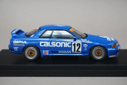 1:43 HPI 8023 Nissan CALSONIC Skyline JTC 1990 #12 Debut Victory