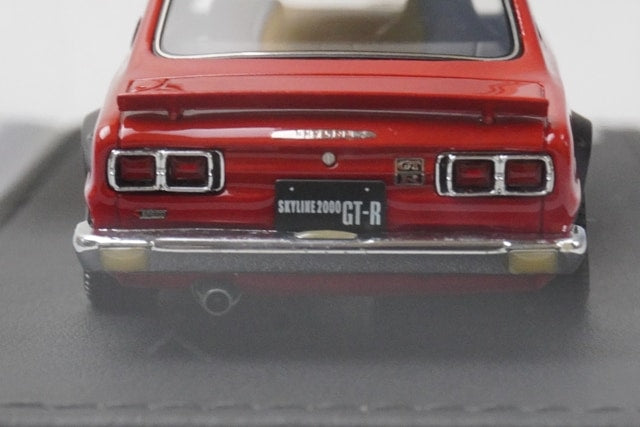 1:43 ignition model IG0222 Nissan Skyline 2000 GT-R KPGC10 Red
