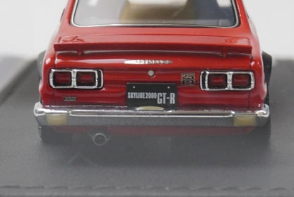 1:43 ignition model IG0222 Nissan Skyline 2000 GT-R KPGC10 Red