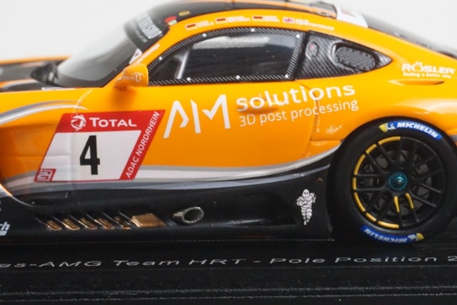 1:43 SPARK SG710 Mercedes AMG GT3 Team HRT Pole Position Nurburgring 24h 2020#4
