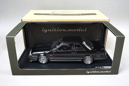 1:18 ignition model IG0996 Nissan Skyline GTS-R (R31) Black / Gun Metallic