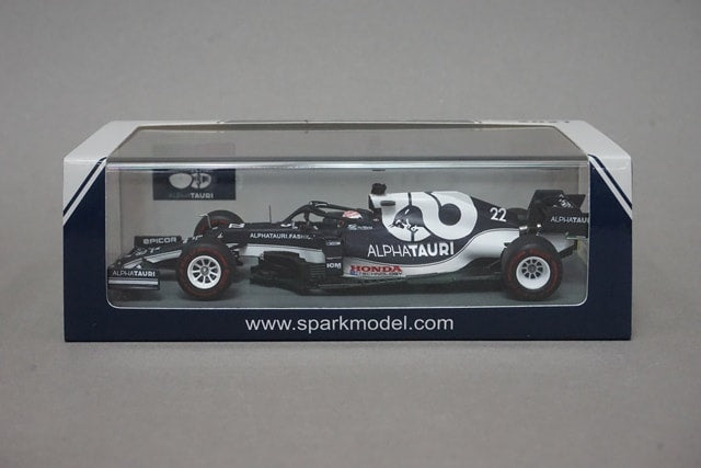 1:43 SPARK S7853 Scuderia AlphaTauri AT02 Abu Dhabi GP Yuki Tsunoda 2021 #22