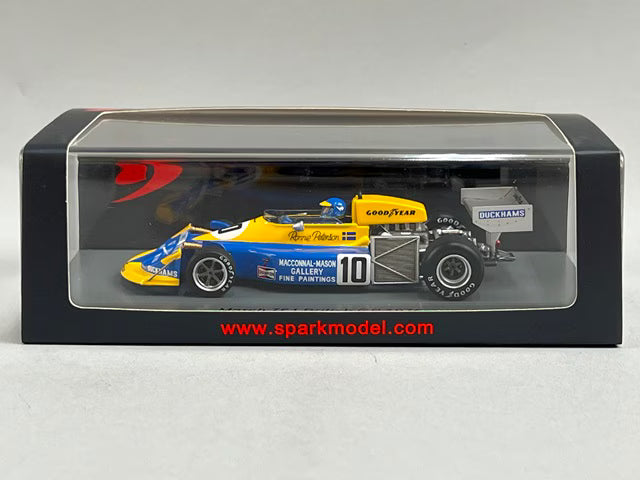 1:43 SPARK S7270 March 761 British GP R.Peterson 1976 #10