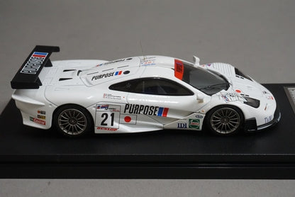 1:43 HPI 8534 Mirage MIYAZAWA model special order McLaren F1 GTR Fuji 1000km 1999 #21 model car