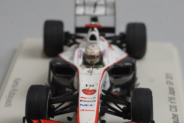 1:43 SPARK SJ006 Sauber C30 Japan GP 2011 #16 Kamui Kobayashi