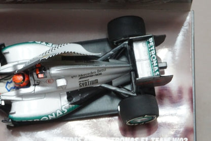 1:43 MINICHAMPS 413120407 Mercedes AMG Petronas F1 W03 2012 #7 M. Schumacher