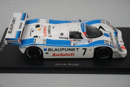 1:43 SPARK CA-WOL-10 Porsche 962 Sportwagen WM-1.Platz Dijon 1989 B.Wollek IN MEMORY OF Bob Wollek
