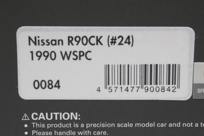 1:43 ignition model IG0084 Nissan R90CK WSPC 1990 #24 model car