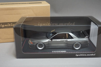 1:18 ignition model IG1272 PANDEM GT-R (BNR32) Gun Grey Metallic