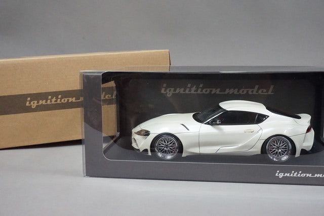 1:18 ignition model IG1886 GR Supra RZ (A90) White Metallic