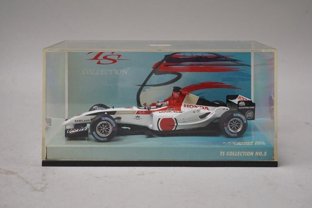 1:43 MINICHAMPS 518044310 BAR Honda 006 #10 Taku Sato