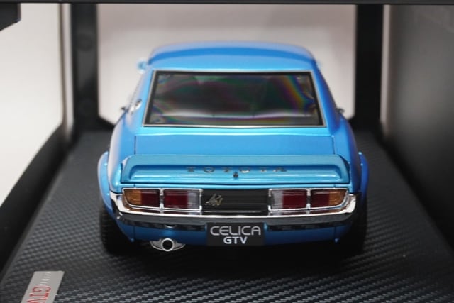 1:18 IG2593 ignition model Toyota Celica 1600GTV (TA22) Blue Metallic