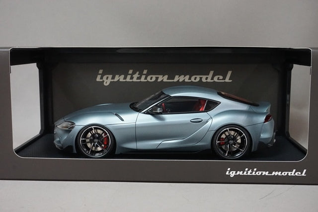 1:18 ignition model IG1891 Toyota GR Supra RZ (A90) Matte Storm Gray Metallic