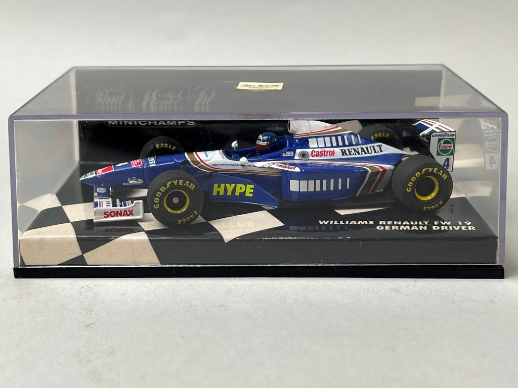 1:43 MINICHAMPS 430970004 Williams Renault FW19 German Driver #4 model car