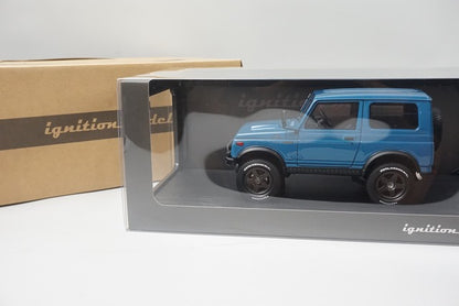 1:18 ignition model IG1722 Suzuki Jimny JA11 Lift Up Blue