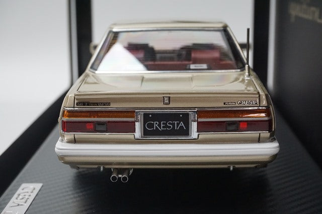 1:18 ignition model IG1486 Toyota Cresta GT TWIN Turbo White / Gold