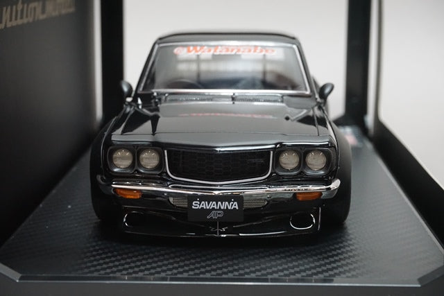 1:18 ignition model IG2030 Mazda Savanna (S124A) Racing Black