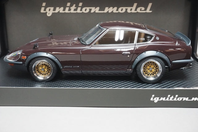 1:18 ignition model IG2455 Nissan Fairlady 240ZG HS30 Maroon model car