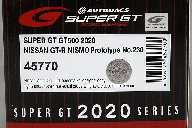 1:43 EBBRO 45770 Nissan GT-R NISMO Super GT500 2020 #230 Prototype