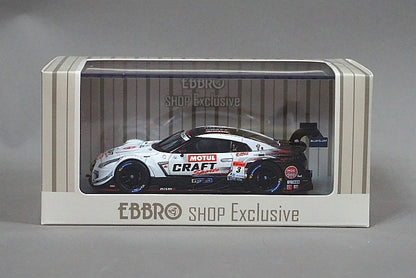 1:43 EBBRO 45712 CRAFTSPORTS MOTUL GTR Super GT500 2019 SUGO Winner #3