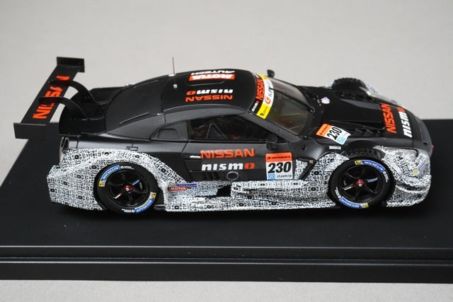 1:43 EBBRO 45501 Nissan GT-R NISMO GT500 2017 Super GT Test Car #230 model car