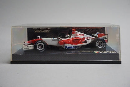 1:43 MINICHAMPS 403050116 KYOSHO Panasonic Toyota Racing TF105 J. Trulli #16 model car