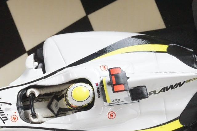 1:43 MINICHAMPS 400090322 Brown GP BGP 001 Bahrain GP 2009 J. Button #22 model car