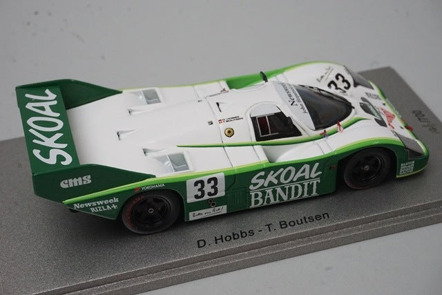 1:43 Spark NA009 Porsche 956 Nürburgring 2nd 1984 #33 D.Hobbs / T.Boutsen
