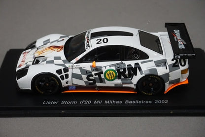 1:43 SPARK S0638 Lister Storm Mil Milhas Brasil 2002 #20