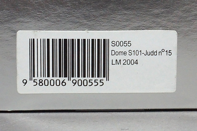 1:43 SPARK S0055 Dome S101 Judd LM 2004 #15