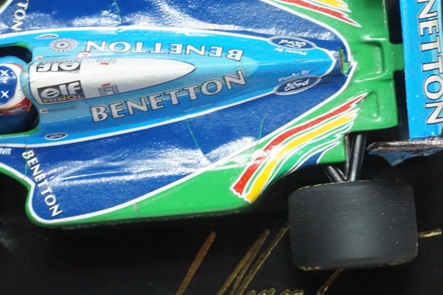 1:43 MINICHAMPS 510944305 Benetton Ford B194 #5 M. Schumacher MSC No.11 model car