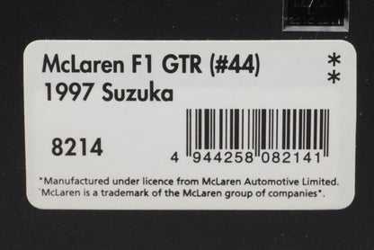 1:43 HPI 8214 McLaren F1 GTR Suzuka 1997 #44 model car