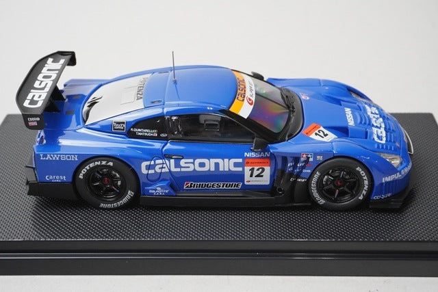 1:43 EBBRO 44324 Nissan Calsonic Impul GT-R Super GT500 2010 #12 model car