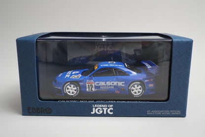 1:43 EBBRO 44252 CALSONIC Skyline JGTC 1998 High Down Force #12 model car