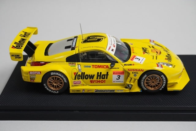 1:43 TOMYTEC EBBRO Yellow Hat YSM MOBAHO! TOMICA Z 2007 #3 model car