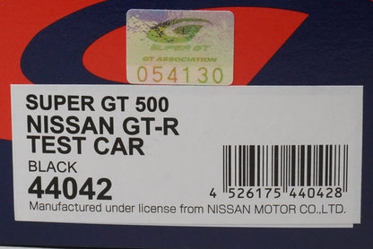 1:43 EBBRO 44042 Nissan GT-R SUPER GT Test Car 2008 model car