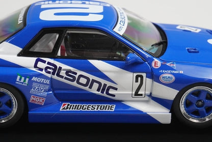 1:43 EBBRO 44504 Calsonic Skyline GT-R (R32) Fuji May 1993 #2 model car