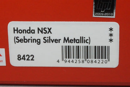 1:43 HPI 8422 Honda NSX Sebring Silver Metallic