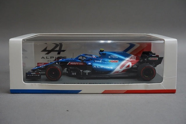 1:43 SPARK S7665 Alpine A521 Bahrain GP 2021 #31 model car