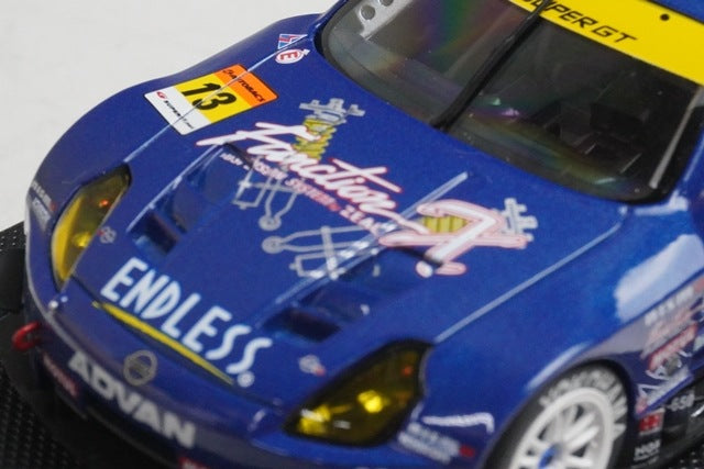 1:43 EBBRO 43702 Nissan Endless ADVAN Z SUPER GT 2005 #13 model car