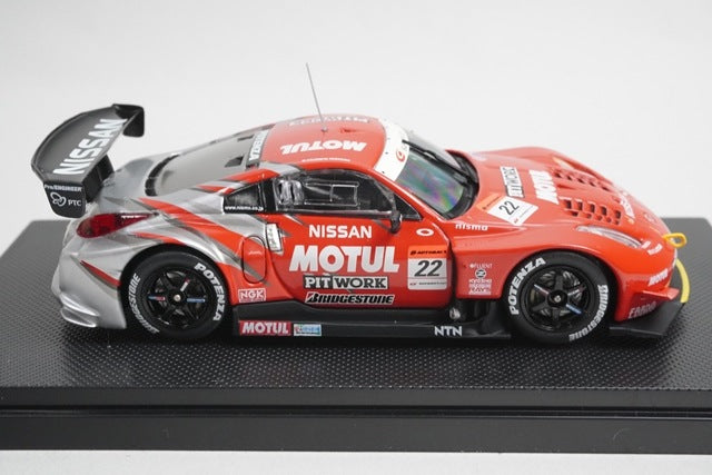 1:43 EBBRO 43688 Nissan MOTUL Pit Work Z SUPER GT500 2005 #22 model car