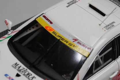 1:43 EBBRO 44066 Lexus Green Tec KUMHO IS350 Super GT300 2008 #52 model car