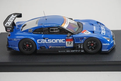 1:43 EBBRO 44542 Nissan CALSONIC IMPUL GT-R Super GT500 Fuji 2011 #12