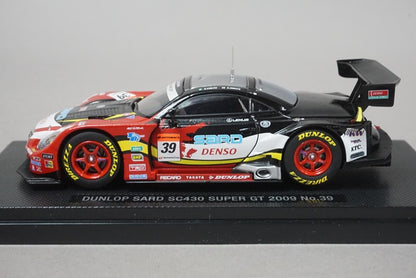 1:43 EBBRO 44184 Lexus DUNLOP SARD SC430 Super GT500 2009 #39