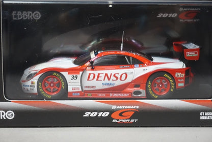 1:43 EBBRO 44335 Lexus DENSO DUNLOP SARD SC430 Super GT500 2010 #39